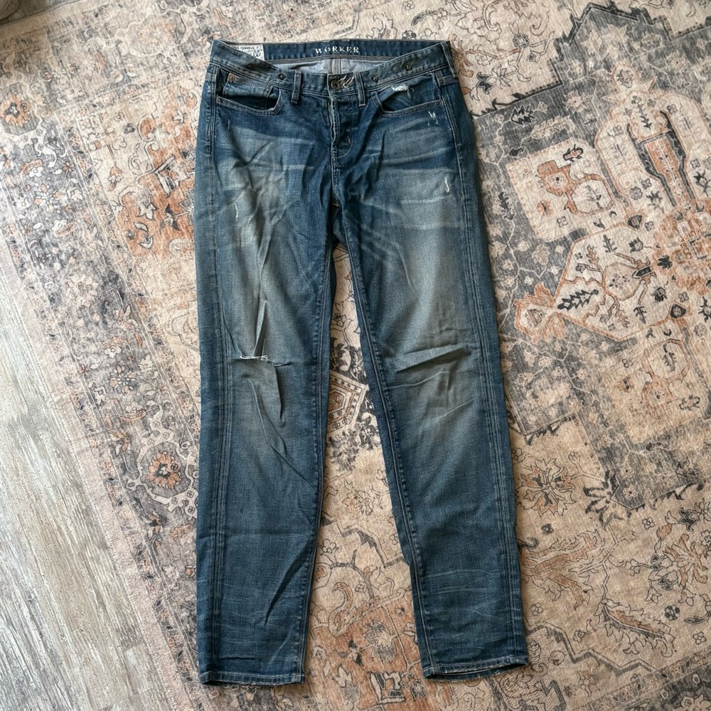 Madewell Women's Jeans in Faded Blue Wash